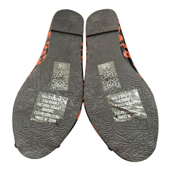 NEW Iron Fist Girls Raw Power Peep Toe Leopard Look Women's Flats 7 - Picture 5 of 6